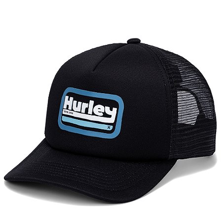 Boné Hurley Aba Curva Trucker Desert WT26 Preto
