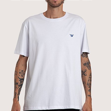 Camiseta Hang Loose Logo WT26 Masculina Branco