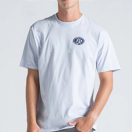 Camiseta Volcom Loopy WT26 Masculina Branco