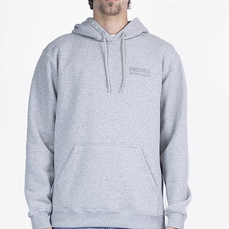 Moletom Rip Curl Canguru Puff Hood WT26 Masculino Grey Marle