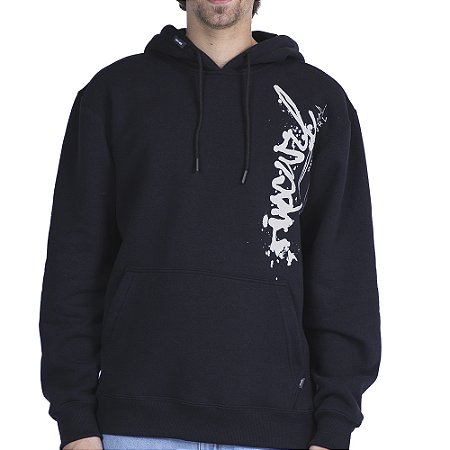 Moletom Rip Curl Canguru Inner Visions WT26 Masculino Black