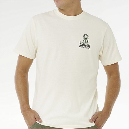 Camiseta Rip Curl Search Stack WT26 Masculina Bone