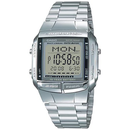 Relógio Casio Vintage DB-360-1ADF Prata