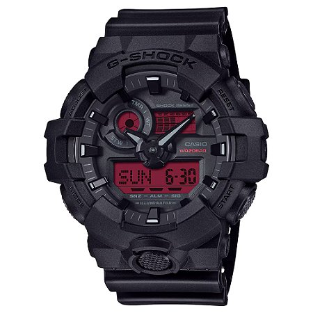 Relógio G-Shock GA-700BBR-1ADR Preto