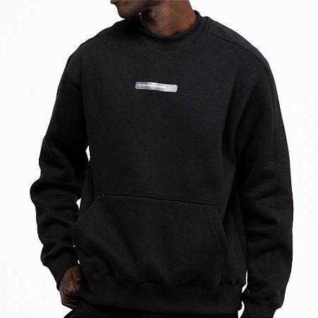 Moletom Oakley Careca Soho Crew Neck II WT26 Blackout