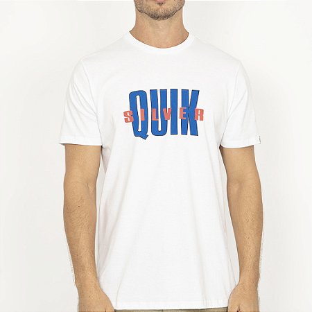 Camiseta Quiksilver The Void WT26 Masculina Branco