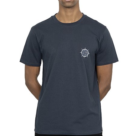 Camiseta DC Shoes DC Boussole WT26 Masculina Marinho