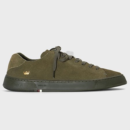Tênis Osklen Soho Soft Camurca Masculino Verde Forest