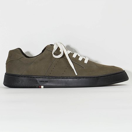 Tênis Osklen Soho Riske Black Sole Masculino Chumbo/Preto