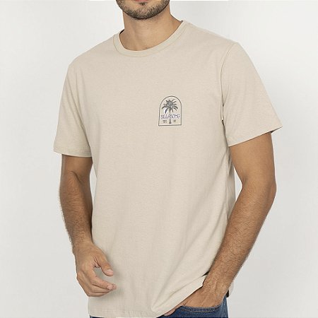 Camiseta Billabong Portal Premium II WT26 Masculina Areia