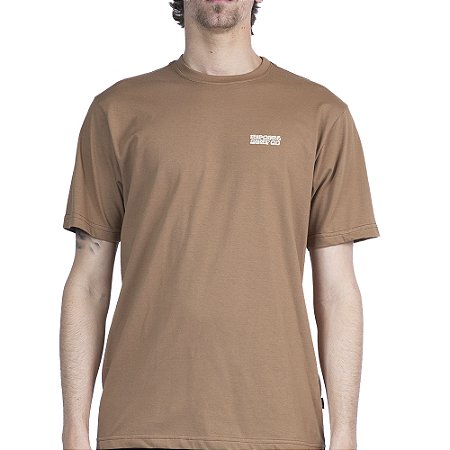 Camiseta Rip Curl Easy WT26 Masculina Mocha