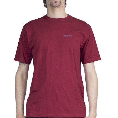 Camiseta Rip Curl Easy WT26 Masculina Merlot