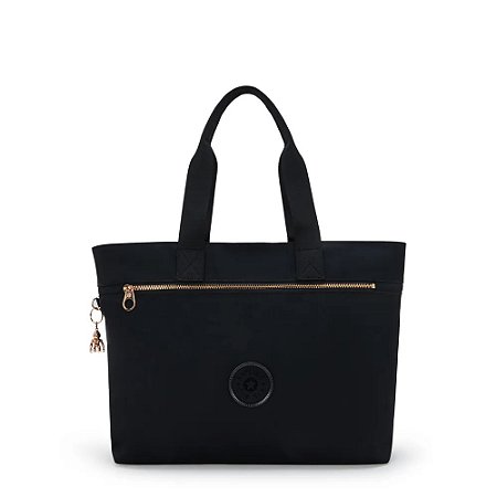 Bolsa Kipling Colissa Zip Black Rose Spice