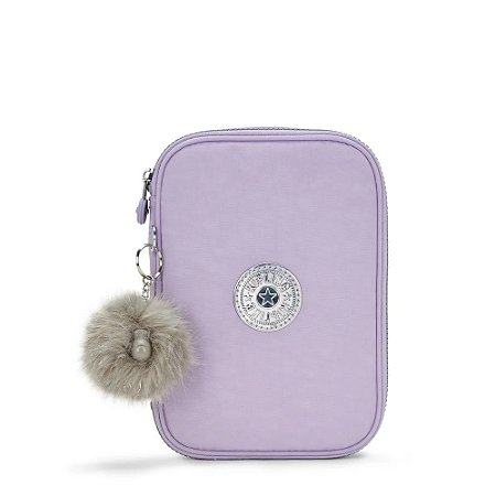 Estojo Kipling 100 Pens Bridal Lavender