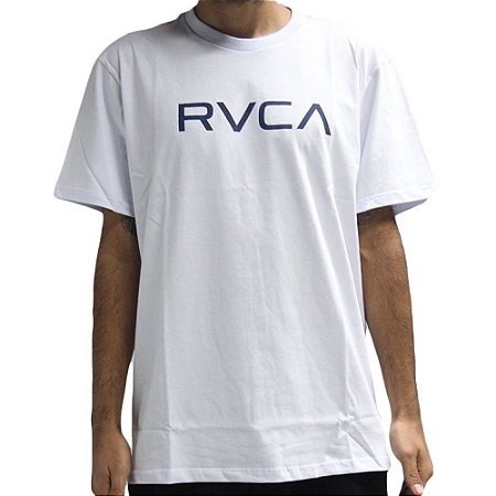 Camiseta RVCA Big RVCA WT26 Masculina Branco