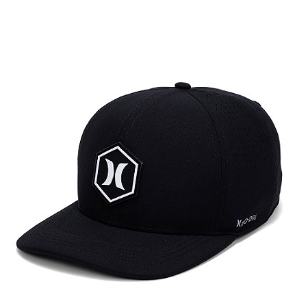 Boné Hurley Aba Curva Hexa WT26 Preto