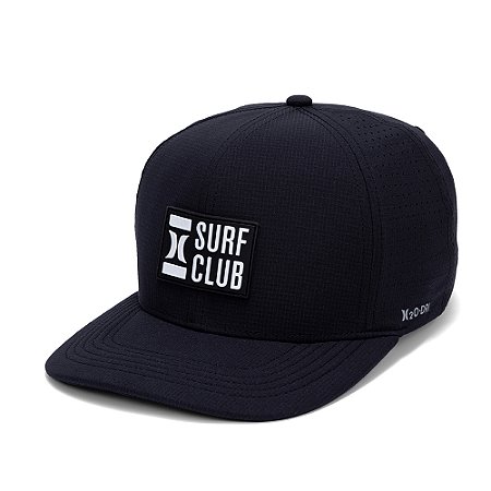Boné Hurley Aba Curva Surf Club WT26 Preto