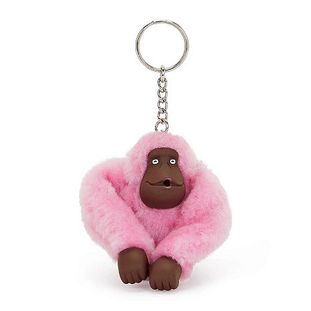 Chaveiro Kipling Monkeyclip M Pink Frosting