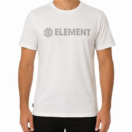 Camiseta Element Blazin WT26 Masculina Snow White