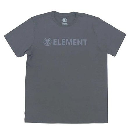 Camiseta Element Blazin WT26 Masculina Cinza Escuro