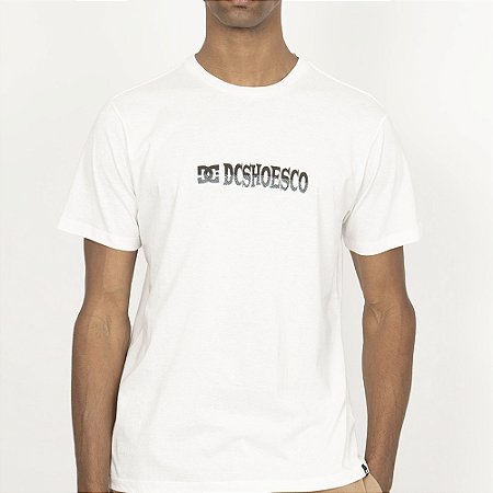 Camiseta DC Shoes Meditating WT26 Masculina Snow White