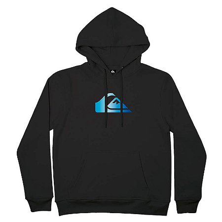 Moletom Quiksilver Canguru New Metal WT26 Masculino Preto