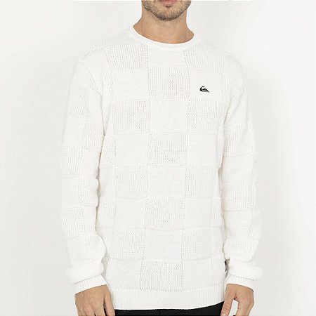 Tricot Quiksilver Squad WT26 Masculino Snow White