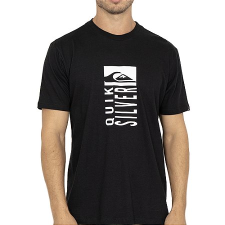 Camiseta Quiksilver High Rise WT26 Masculina Preto