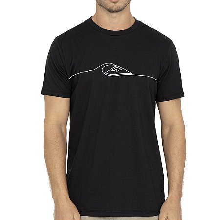 Camiseta Quiksilver New Lines WT26 Masculina Preto