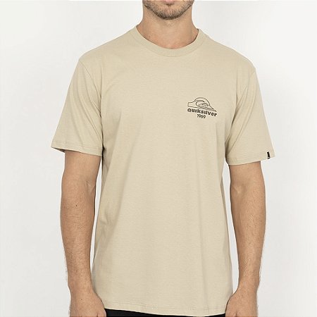 Camiseta Quiksilver Nature Nomad WT26 Masculina Areia