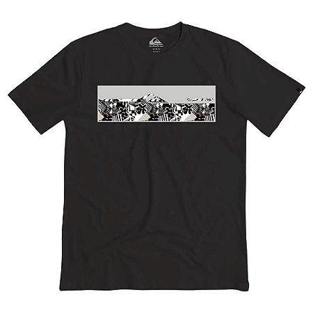 Camiseta Quiksilver Box Holmes WT26 Masculina Preto