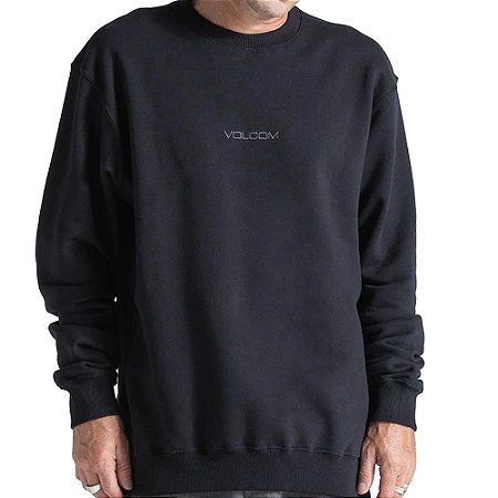Moletom Volcom Careca Free Fall WT26 Masculino Preto