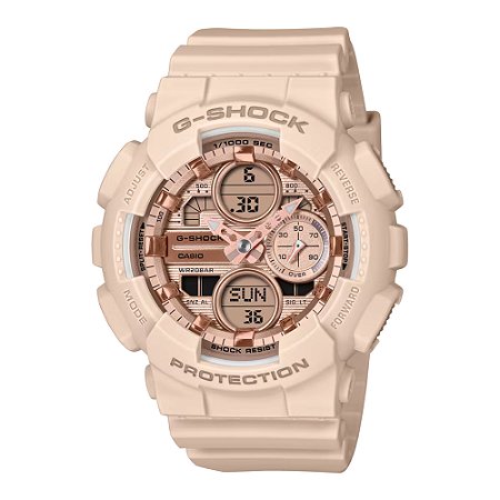 Relógio G-Shock GMA-S140PG-4ADR Rosa