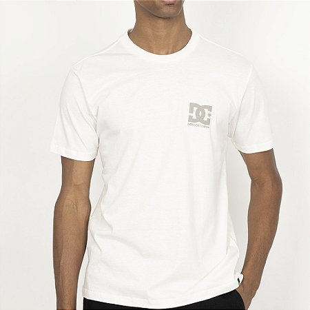 Camiseta DC Shoes DC Star Chest WT26 Masculina Snow White