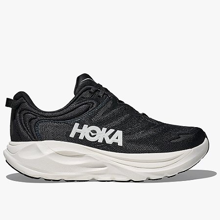 Tênis Hoka Gaviota 6 Masculino Black/White