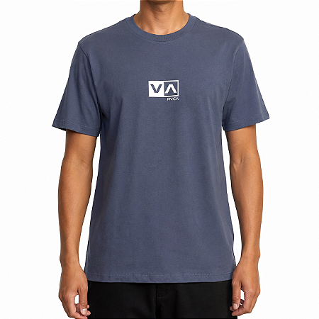 Camiseta RVCA Mini Balance Box WT26 Masculina Azul