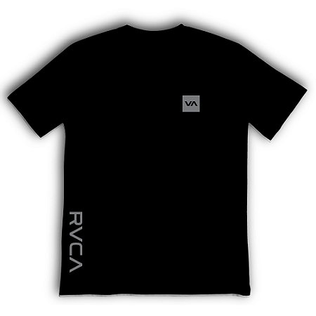 Camiseta RVCA RVCA 2X WT26 Masculina Preto
