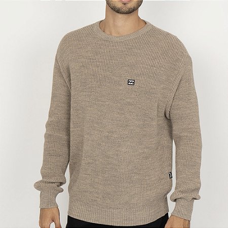 Tricot Billabong Icon Path WT26 Masculino Bege