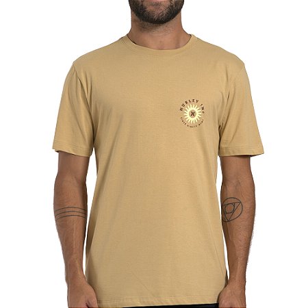 Camiseta Hurley Infinity WT26 Masculina Bege