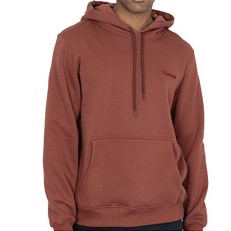 Moletom Element Canguru Signature Chest Bem WT26 Vinho