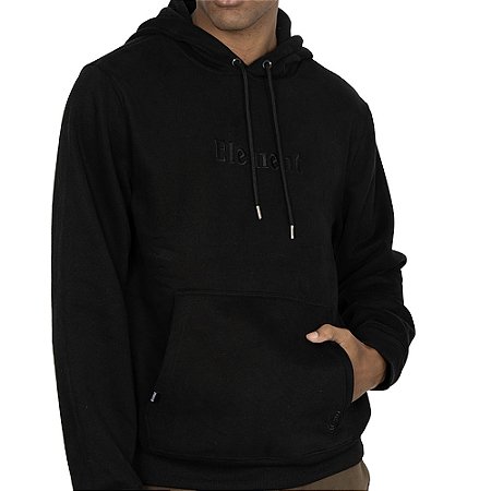 Moletom Element Canguru Signature Center Bem WT26 Preto