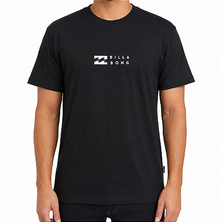 Camiseta Billabong United WT26 Masculina Preto