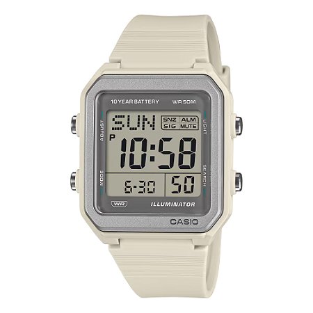 Relógio Casio W-221H-8AVDF-SC Bege