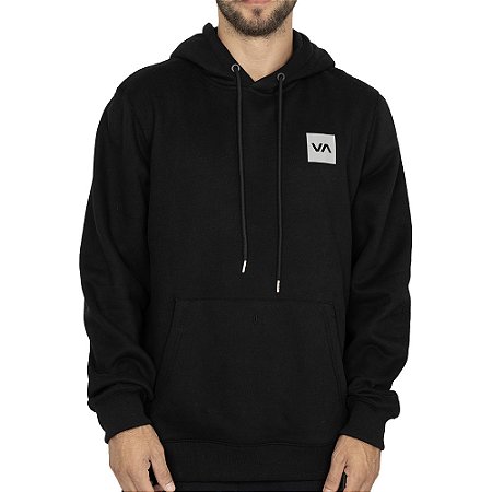 Moletom RVCA Canguru 2 Phone WT26 Masculino Preto