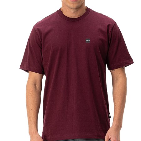 Camiseta Oakley Patch Tee II WT26 Masculina Burgundy