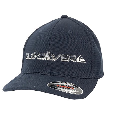 Boné Quiksilver Aba Curva Gradient Running Stitch WT26 Azul