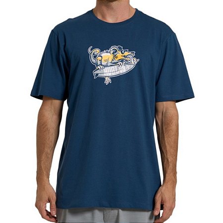 Camiseta Hurley Crazy WT26 Masculina Marinho