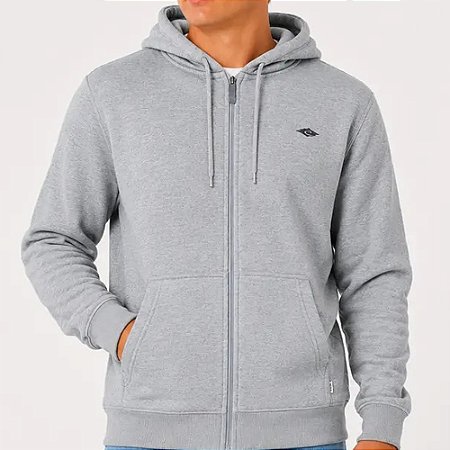 Moletom Rip Curl Aberto Classic Surf WT26 Grey Marle