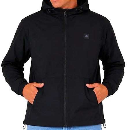 Jaqueta Rip Curl Brazil Windbreaker WT26 Masculina Preto