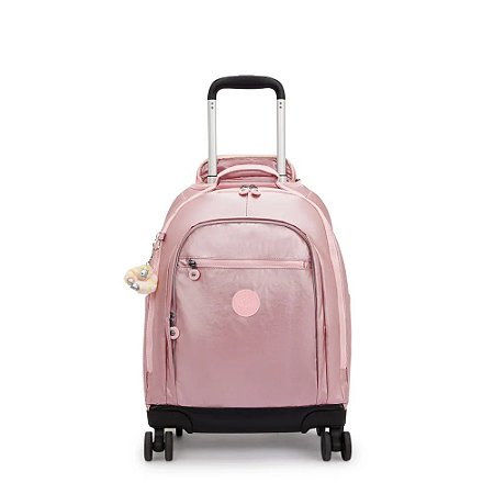 Mochila Kipling New Zea Bronze Pink Met